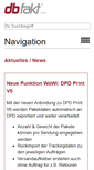 Mobile Screenshot of dbfakt.de